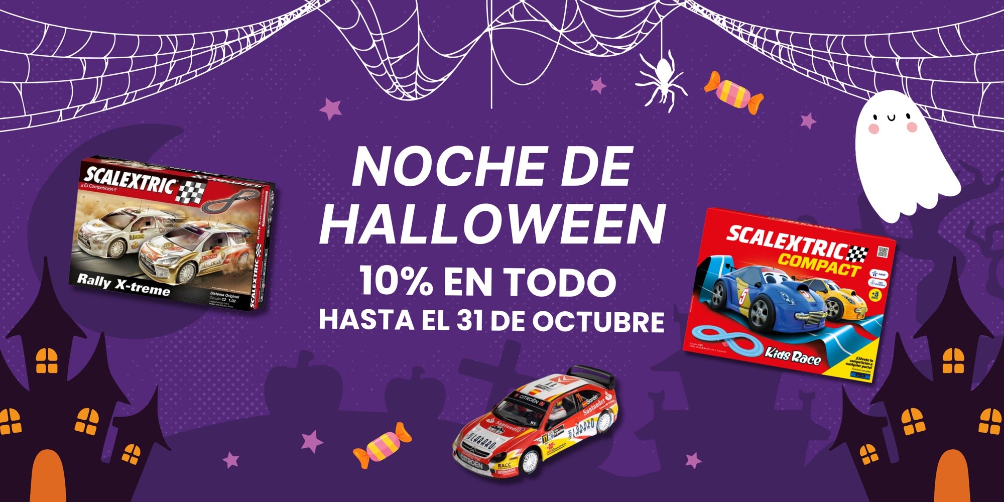 Noche de Halloween: 10 % en todo hasta el 31 de octubre