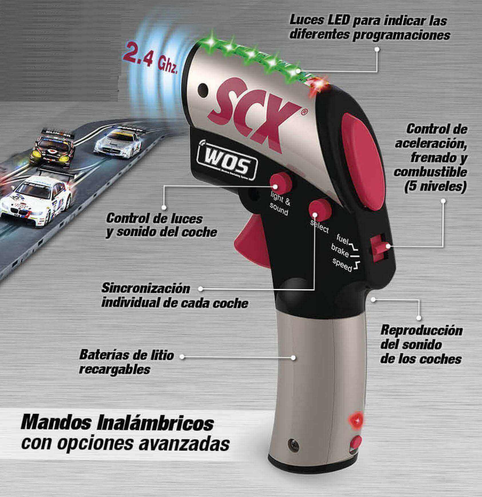 mandos Scalextric WOS mandos Scalextric WOS