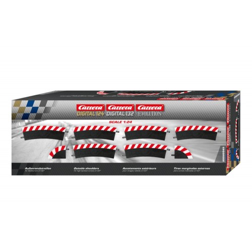 Borde exterior curva peraltada 2/30° 6ud Carrera 132-124