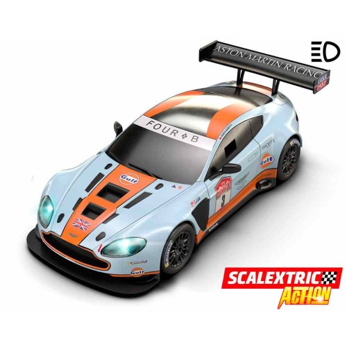 Coche de Scalextric Action Aston Martin Vantage GT3 Gulf