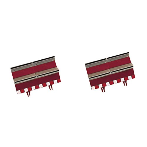 Borde con valla recta 180 mm