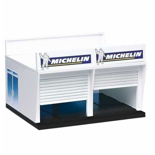 Edificio decoracion Pit Stop Lane con Boxes Carrera 132-124